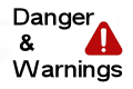 Warwick Danger and Warnings
